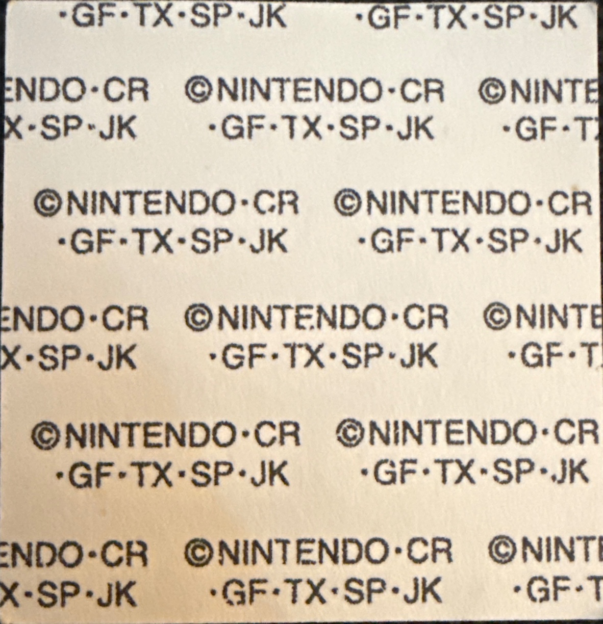 Primeape bread sticker #125, Daiichi Pan Pokémon Deco Chara Wave 6 Bread Stickers Checklist, back