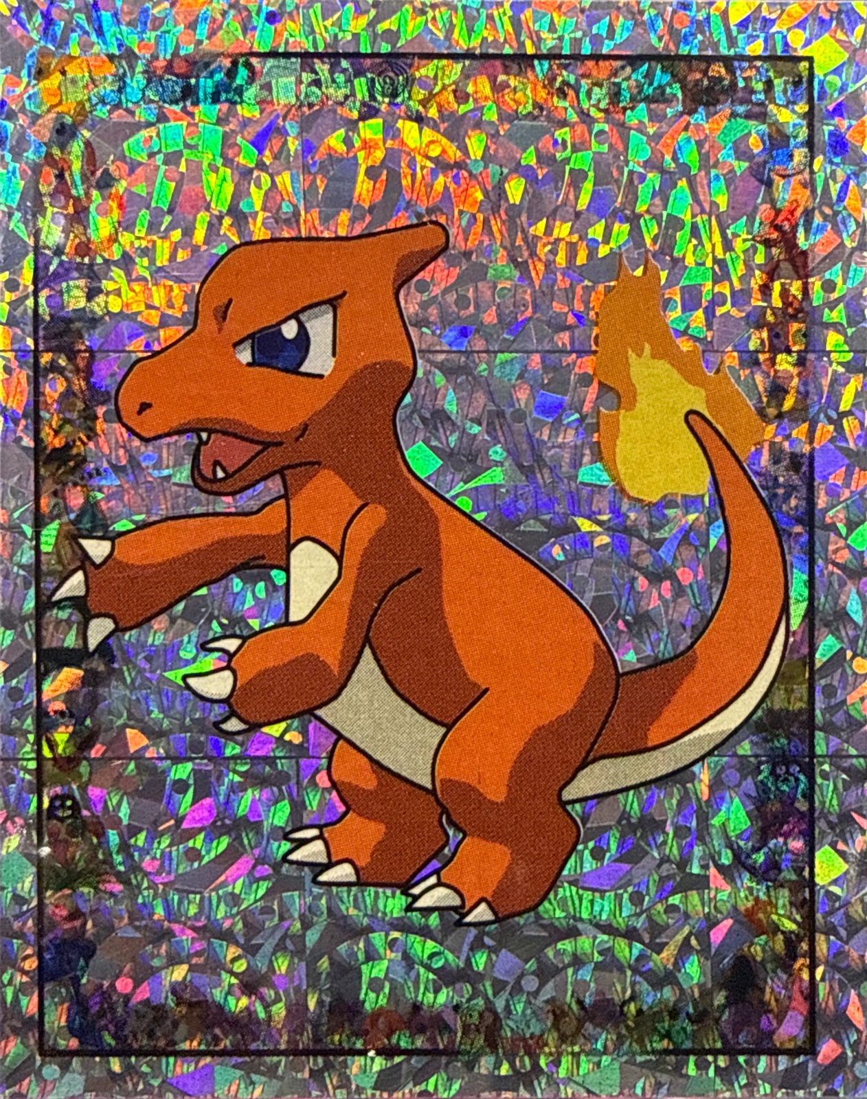Charmeleon: Glittery card #S3, Pokémon Merlin Series 1 (1999), front