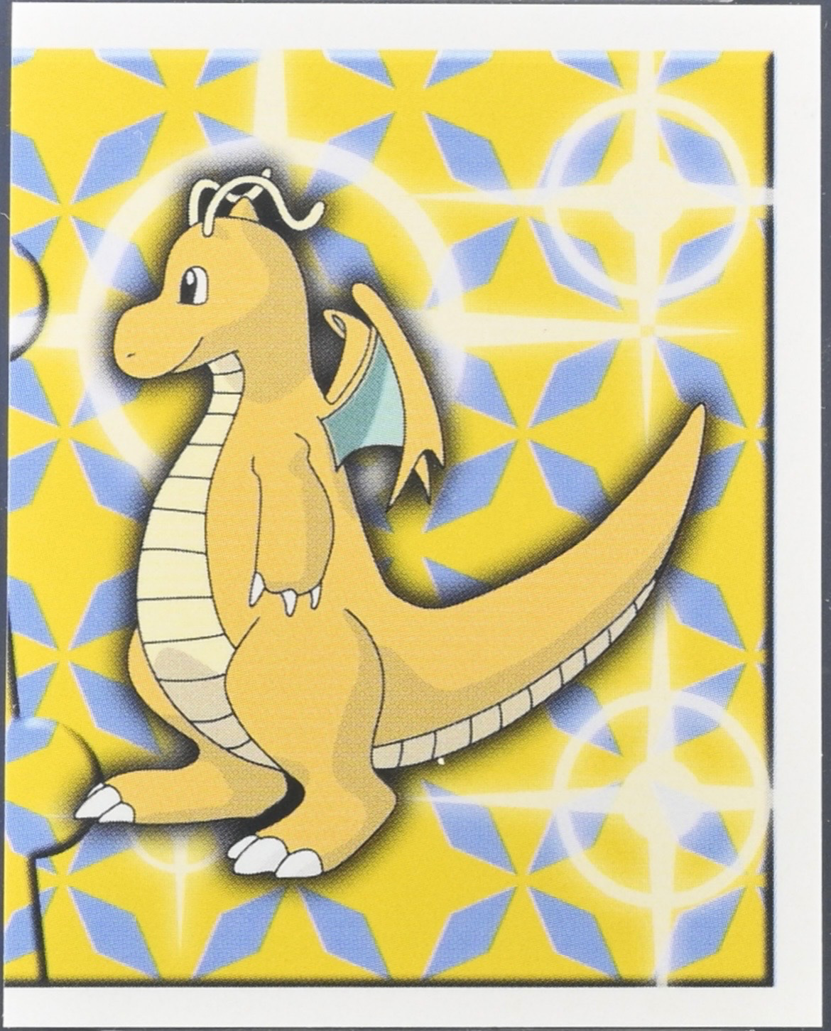 Dragonite: Evolution Card #164, Pokémon Merlin Series 1 (1999), front
