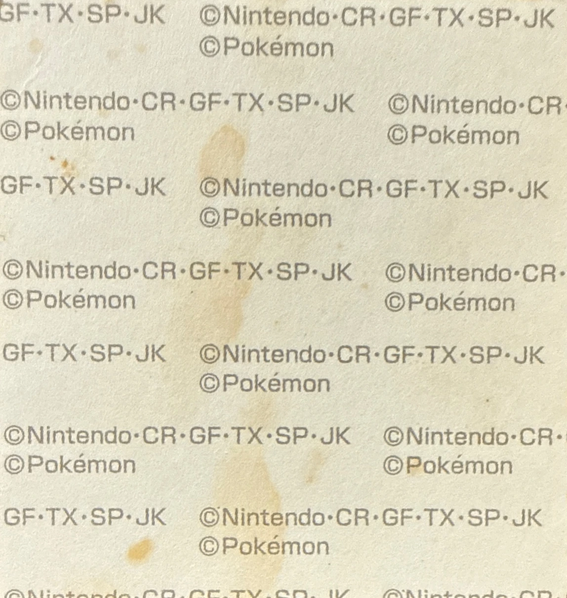 Meloetta (Aria Forme) bread sticker #2629, Daiichi Pan Pokémon Deco Chara Wave 129 Bread Stickers Checklist, back