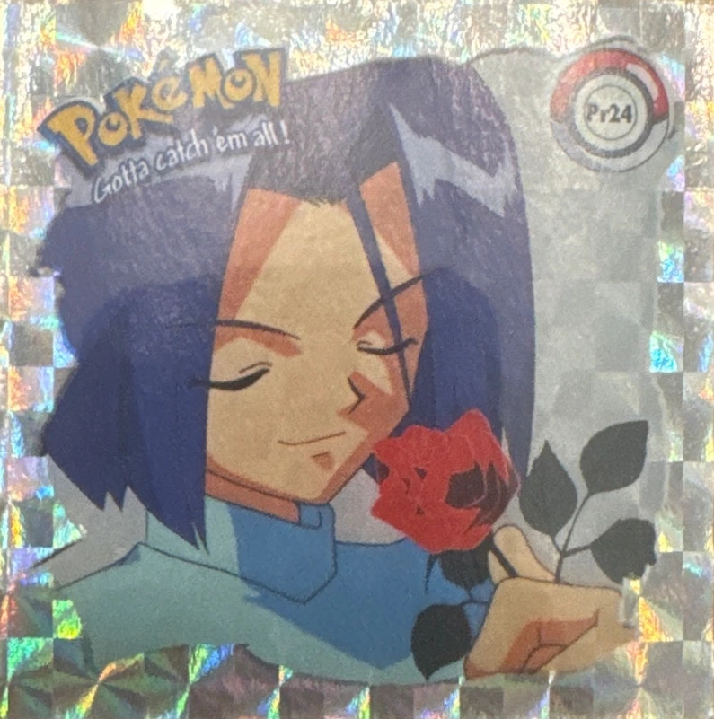 James sticker #Pr24, Artbox (USA) Pokémon Artbox Stickers (1999), Prism, front