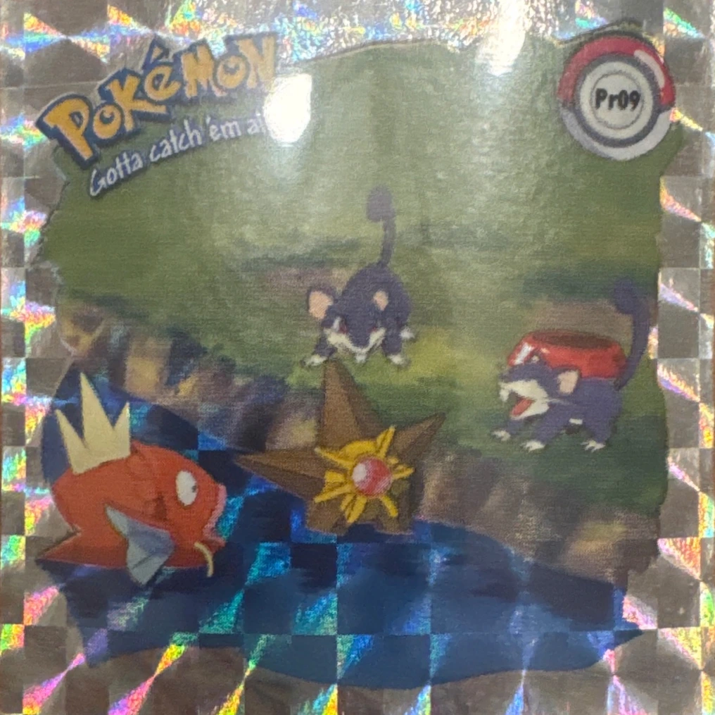Group Shot sticker #Pr09, Artbox (USA) Pokémon Artbox Stickers (1999), Prism, front