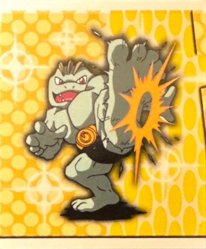 Machoke: Evolution Card #174, Pokémon Merlin Series 1 (1999), front