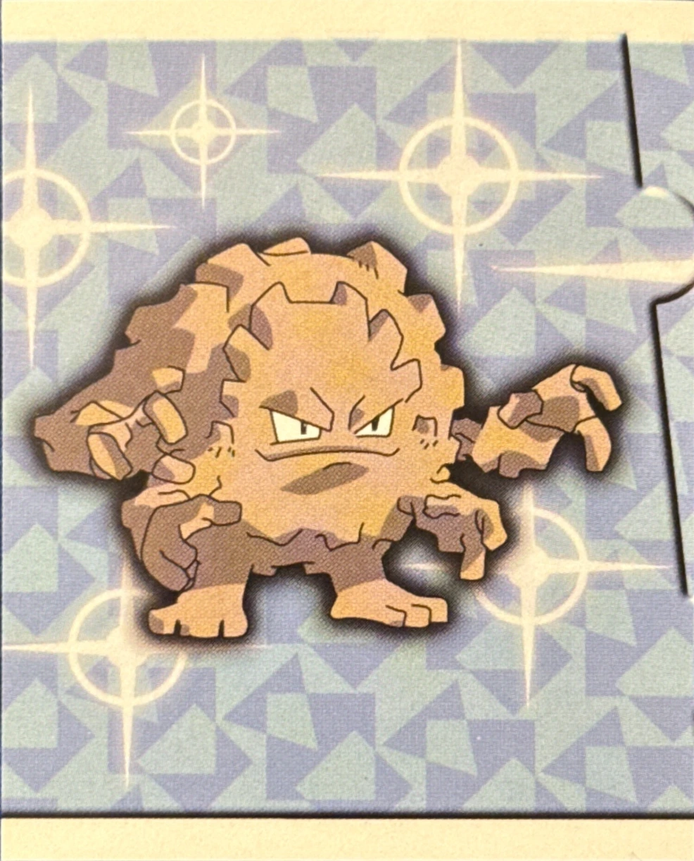 Graveler: Evolution Card #223, Pokémon Merlin Series 1 (1999), front